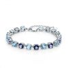 Sky Blue Mystic Topaz Expression Bracelet