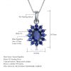 Natural Blue Sapphire Healing Necklace