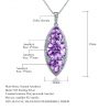 Oval Amethyst Healing Necklace